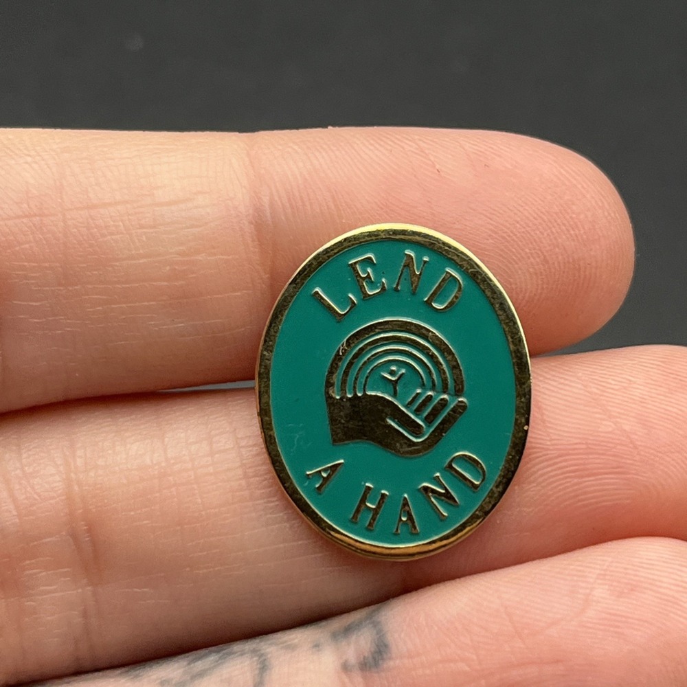 Lend A Hand Habitat For Humanity Lapel‎ Hat Pin